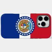 Apple iPhone 16 Pro Max Fall, Missouri Flag Case-Mate iPhone Hülle (Rückseite (Horizontal))