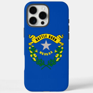 Apple iPhone 16 Pro Max Fall, Nevada Flag Hülle