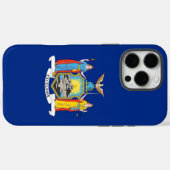 Apple iPhone 16 Pro Max Fall, New Yorker Staatsfla Case-Mate iPhone Hülle (Rückseite (Horizontal))