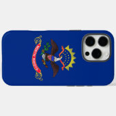 Apple iPhone 16 Pro Max Fall, North Dakota Flagge Case-Mate iPhone Hülle (Rückseite (Horizontal))