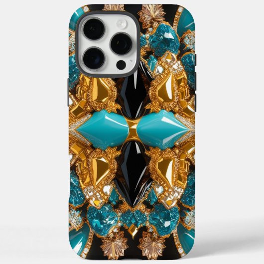 Apple iPhone 16 Pro Max Hülle, Bahamas Farben Case-Mate iPhone Hülle (Rückseite)