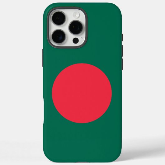 Apple iPhone 16 Pro Max Hülle, Bangladesch-Flagge Case-Mate iPhone Hülle (Rückseite)