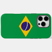 Apple iPhone 16 Pro Max Hülle, Brasilien-Flagge Case-Mate iPhone Hülle (Rückseite (Horizontal))