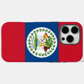 Apple iPhone 16 Pro Max Hülle, Flagge von Belize Case-Mate iPhone Hülle (Rückseite (Horizontal))