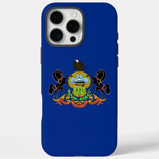 Apple iPhone 16 Pro Max Hülle, Flagge von Pennsylv Case-Mate iPhone Hülle (Rückseite)