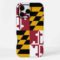Apple iPhone 16 Pro Max Hülle, Maryland-Flagge