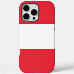 Apple iPhone 16 Pro Max Hülle, Österreich-Flagge Hülle