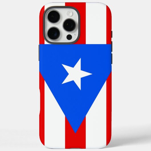 Apple iPhone 16 Pro Max Hülle, Puerto Rico-Flagge Case-Mate iPhone Hülle (Rückseite)