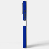Apple iPhone 16 Pro Max Hülle, Quebec-Flagge Case-Mate iPhone Hülle (Rückseite / Links)