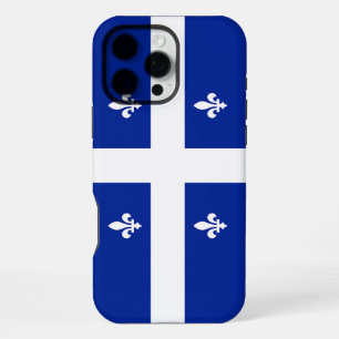 Apple iPhone 16 Pro Max Hülle, Quebec-Flagge Hülle