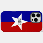 Apple iPhone 16 Pro Max Hülle, San Antonio-Flagge Case-Mate iPhone Hülle (Rückseite (Horizontal))