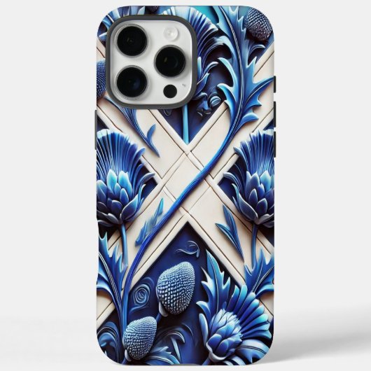 Apple iPhone 16 Pro Max Hülle, Schottische Disteln Case-Mate iPhone Hülle (Rückseite)