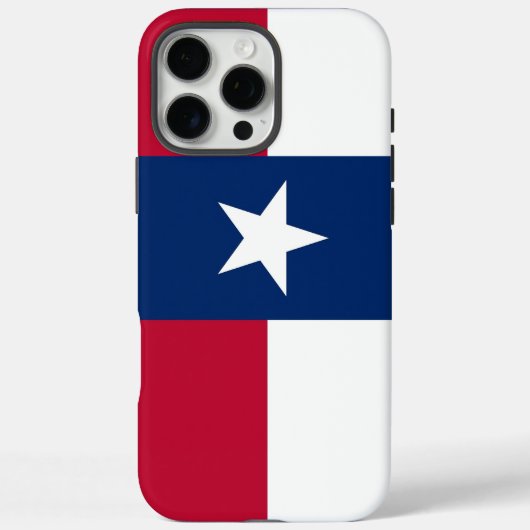 Apple iPhone 16 Pro Max Hülle, Texas-Flagge Case-Mate iPhone Hülle (Rückseite)