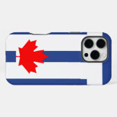 Apple iPhone 16 Pro Max Hülle, Toronto-Flagge Hülle (Rückseite (Horizontal))