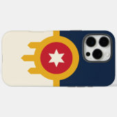 Apple iPhone 16 Pro Max Hülle, Tulsa City Flagge Case-Mate iPhone Hülle (Rückseite (Horizontal))