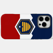 Apple iPhone 16 Pro Max, Utah Staatsflagge Case-Mate iPhone Hülle (Rückseite (Horizontal))
