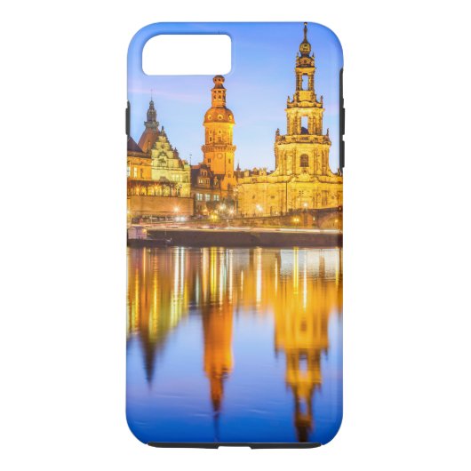 Apple iPhone 8 Plus/7 Plus, Tough Phone Dresden Case-Mate iPhone Hülle (Rückseite)