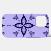 Apple iPhone case with flower design (Rückseite (Horizontal))