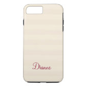 Apple iPhone Protective Case mit Name (Rückseite)