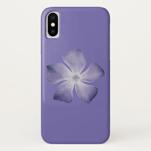 Apple iPHONE X BLUMEN-STILDESIGN Case-Mate iPhone Hülle (Rückseite)