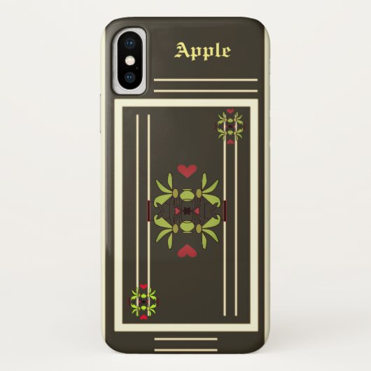 Apple iPhone X Case (Rückseite)