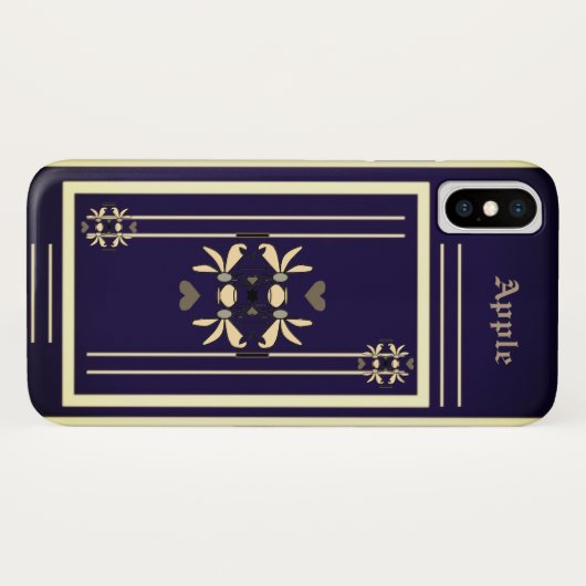 Apple iPhone X Case (Rückseite (Horizontal))