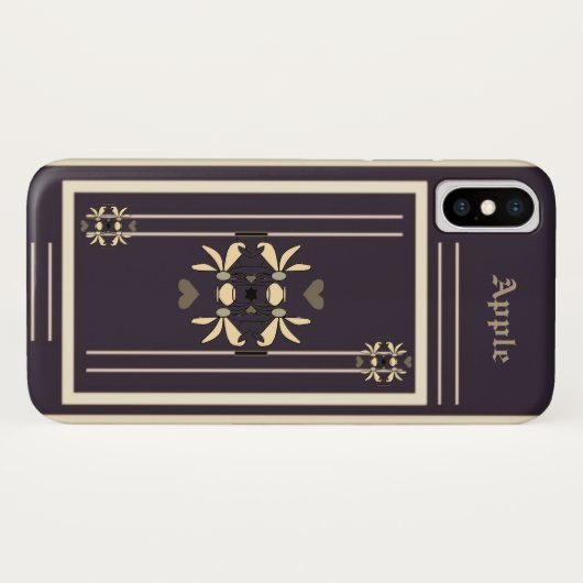 Apple iPhone X Case (Rückseite (Horizontal))