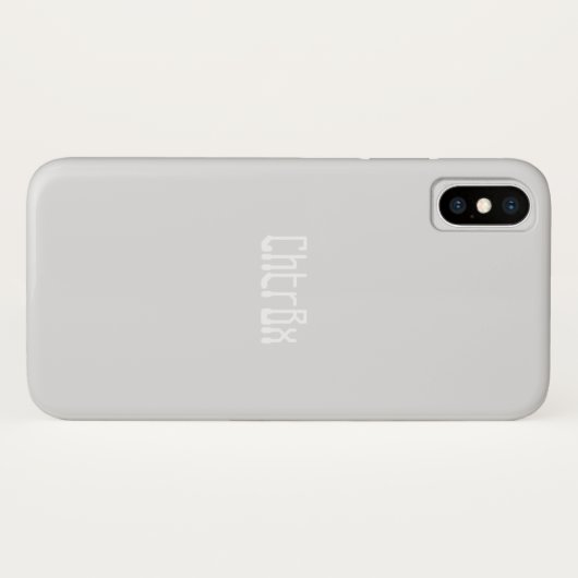 Apple iPhone X Case ART&DESIGN STYLE (Rückseite (Horizontal))