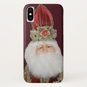 Apple iPhone X Fall mit einem Bild von St. Nick Case-Mate iPhone Hülle