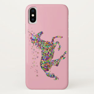 Apple iPhone X Phone Case Farbenfrohe Fantasie Ein