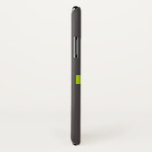 Apple iPhone X Phone Case Farbenfrohe Nachrichten (Hinten/Rechts)