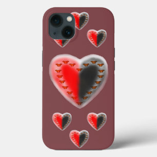 Apple iPhone X, Yin Yang Schmetterlingherzen Case-Mate iPhone Hülle