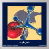 Apple Jack Fine Art Poster, 24" x 24" Poster (Vorne)