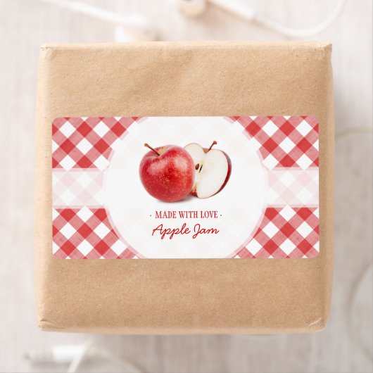 Apple Jam Jelly oder Applesauce-Etiketten (Insitu)