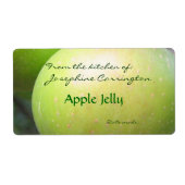 Apple Jelly Canning Labels (Vorne)