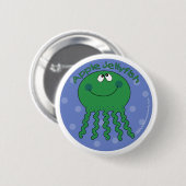 Apple Jellyfish Button (Vorne & Hinten)
