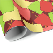 Apple Jumble Muster Geschenkpapier (Rolleneckpunkt)