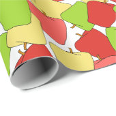 Apple Jumble Muster Geschenkpapier (Rolleneckpunkt)