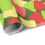 Apple Jumble Muster Geschenkpapier (Rolleneckpunkt)