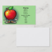 Apple kardieren visitenkarte (Vorne/Hinten)