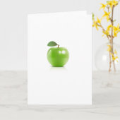 Apple Karte (Gelbe Blume)
