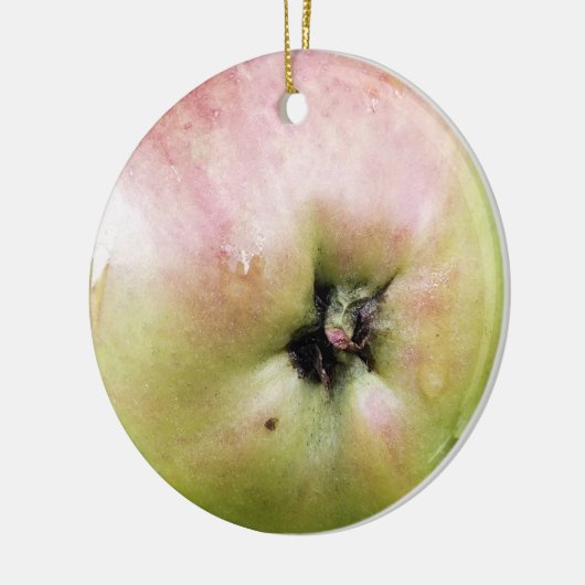 APPLE KERAMIK ORNAMENT (Links)