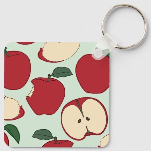 Apple Key Chain Schlüsselanhänger (Rückseite)