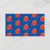 Apple Kids Tutoring Educational Business Card Visitenkarte (Rückseite)