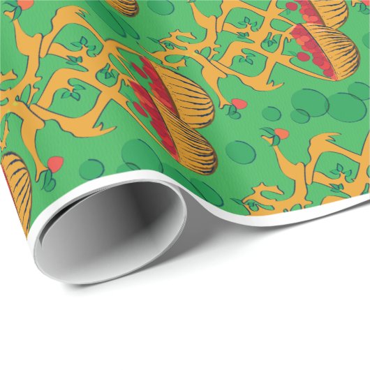 Apple-Körbe II Geschenkpapier (Rolleneckpunkt)