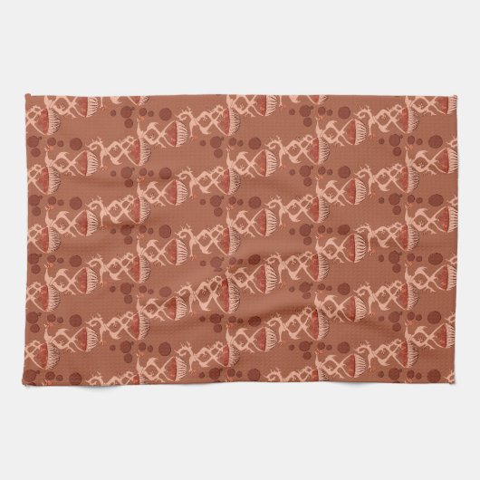 Apple-Körbe III Küchentuch (Horizontal)