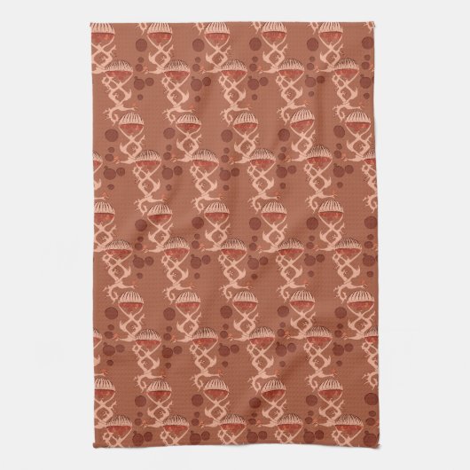 Apple-Körbe III Küchentuch (Vertikal)