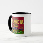 Apple Label Mount Valencia - Watsonville, CA Tasse (Vorderseite Links)