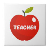 Apple Lehrer Fliese (Vorderseite)