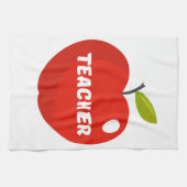 Apple Lehrer Geschirrtuch (Horizontal)
